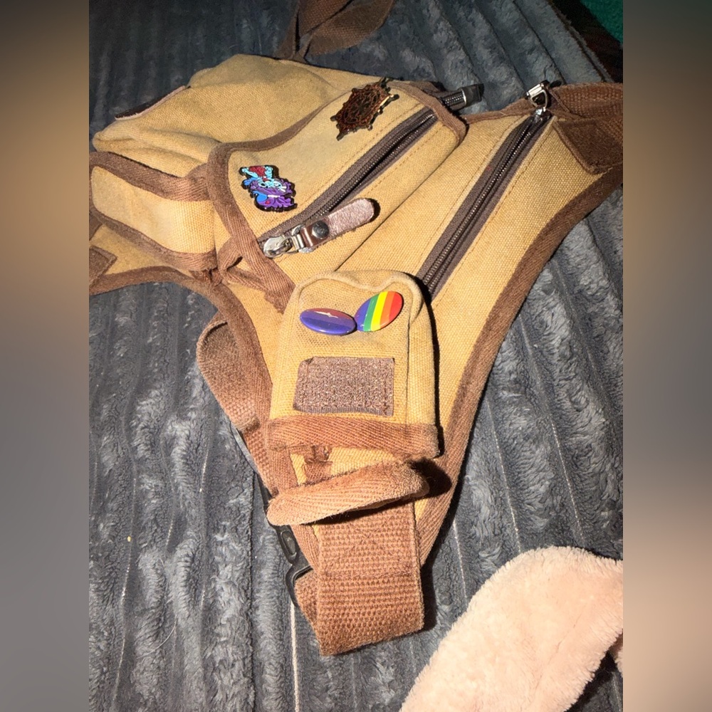 JCYX Canvas Drop Leg Bag / Tactical Thigh Pack